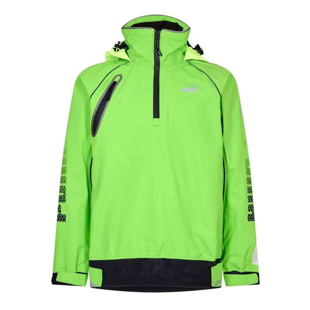 Puma Mens Training Overhead Quarter Zip Top / Green